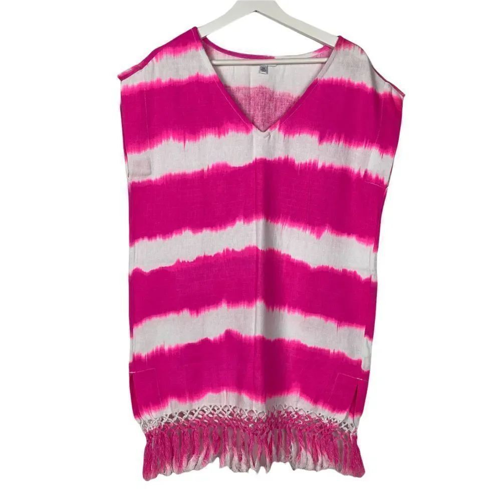 Southern Tide Tie Dye Sugar Plum Cover Up size Medium
